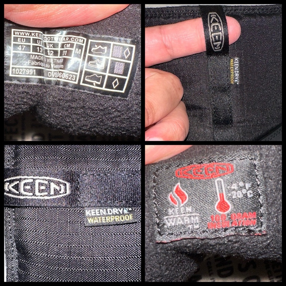 Keen 🥾🔥🌧️❄️Hood NXIS Waterproof Winter Pull On One Owner Like New 👍🏼 - Picture 7 of 16